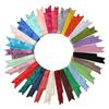 4x100cm Satin Silk Narrow Scarf Neckerchief Solid Neck Scarves Long Silk Thin Scarf Tie Black Bag Ribbon Headbands Choker