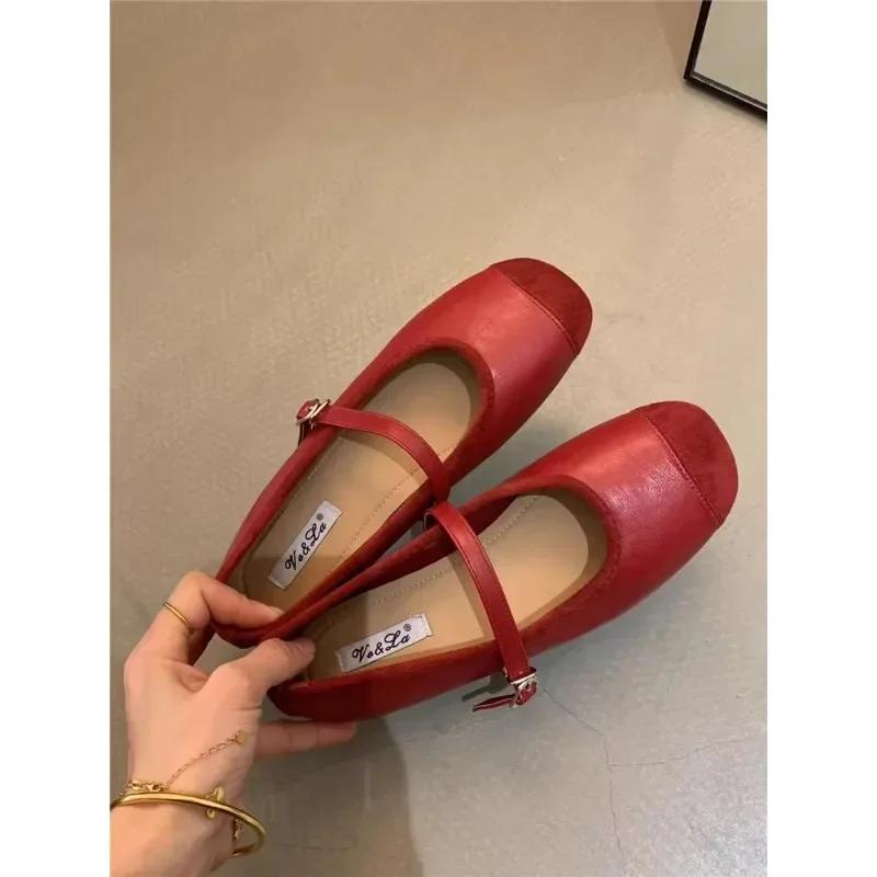 Designer Silvery Women Ballet Flats Fashion Ladies Casual Soft Sole Flats Spring Women's Comfort Shallow Ballerina Shoes
