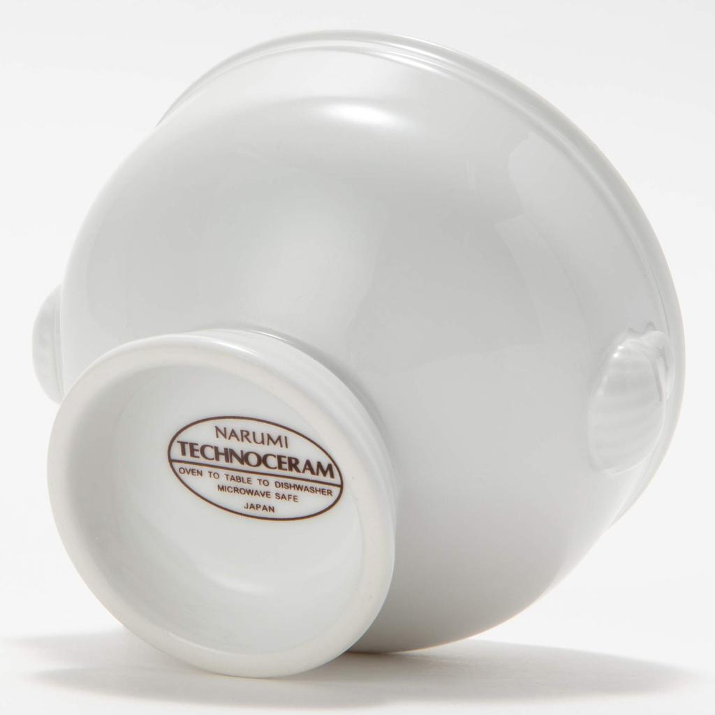NARUMI Truffle Bowl, White, 140cc, Microwave and Oven Safe, Made in Japan, 1000-33631