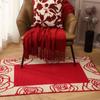 Red New Year Festive Mat Entry Door Mat Entry Door Mat Indoor Entrance Mat Housewarming Carpet