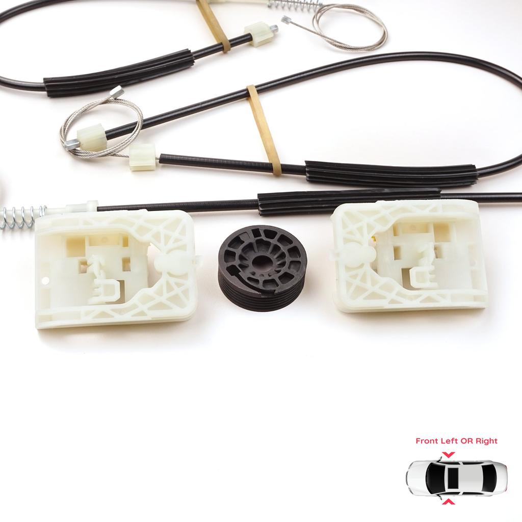 BWR5457 Window Regulator Repair Set Front Door for Ford Ranger PX TKE 2011-2022 Mazda BT50 UP UR 2011-2020 AB392123201