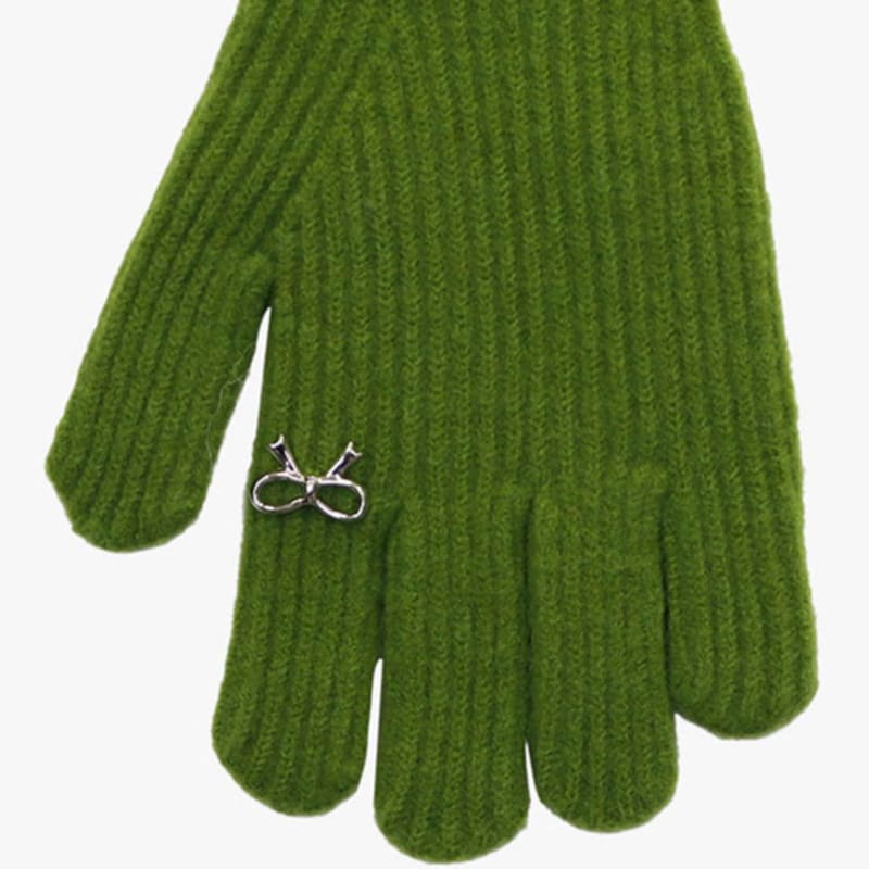 PINK PINEAPPLE FAIRY RIBBON RING GLOVES_GREEN