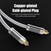 Coaxial SPDIF Cable 7.1 Soundbar Digital Optical Audio Cable Fiber Cable for Television Projector Amplifiers Player Cord