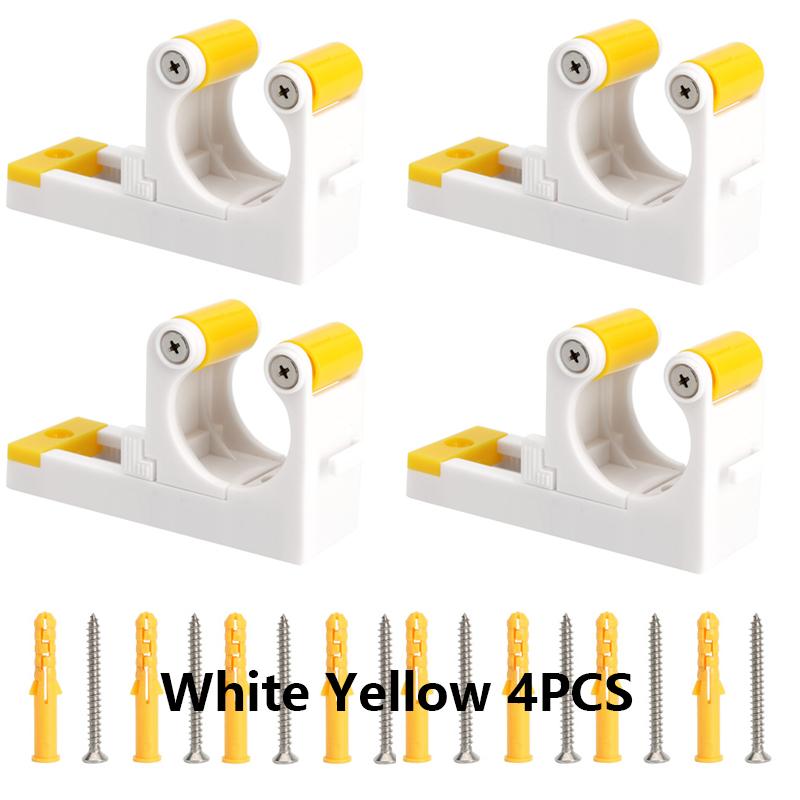 2/4PCS Adjustable Bicycle Hanger MTB Road Bike Wall Mount Storage Holder Portable Bicycle Clip Buckle Stand Cycling Parking Rack