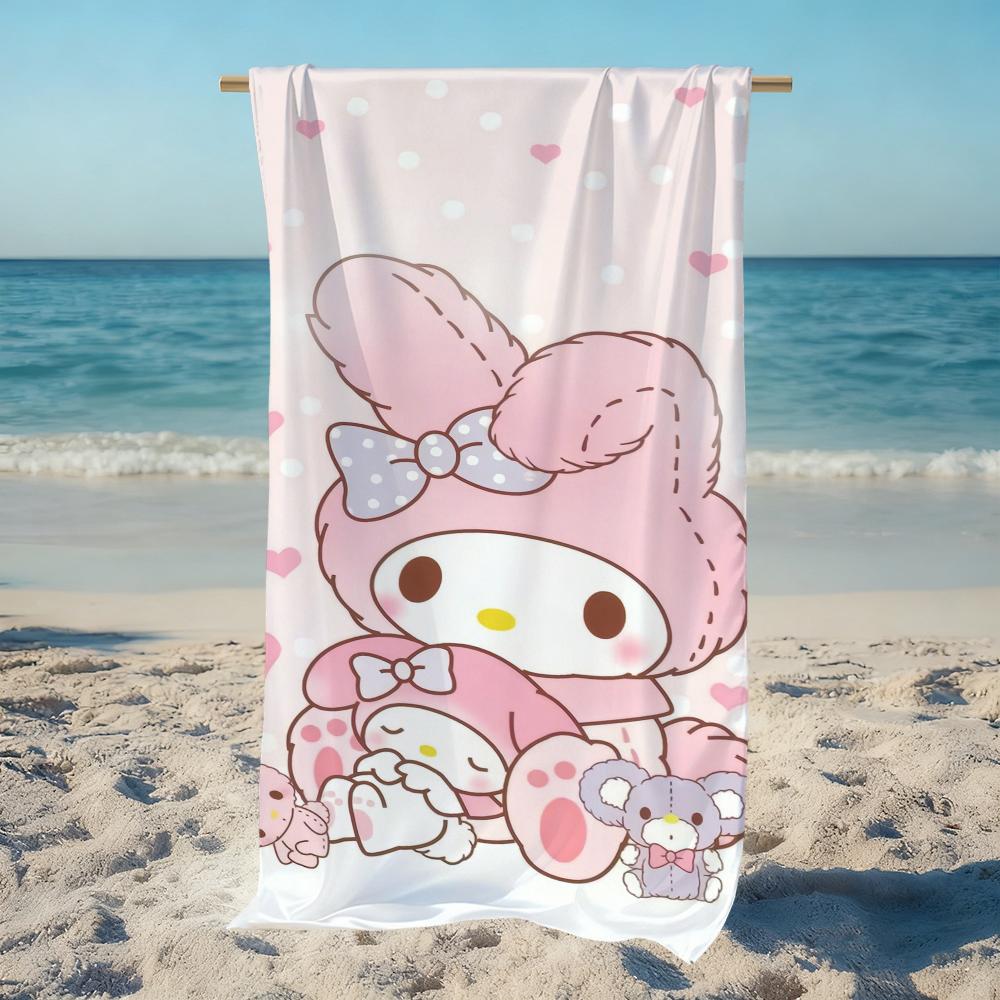My M-melody-y cute Towel Beach Quick Dry Soft Pool Towels Gift for Travel Gym Shower Camping sports