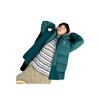 New MLB Down Jackets Unisex Dark Green 3ADJB2036-07GND