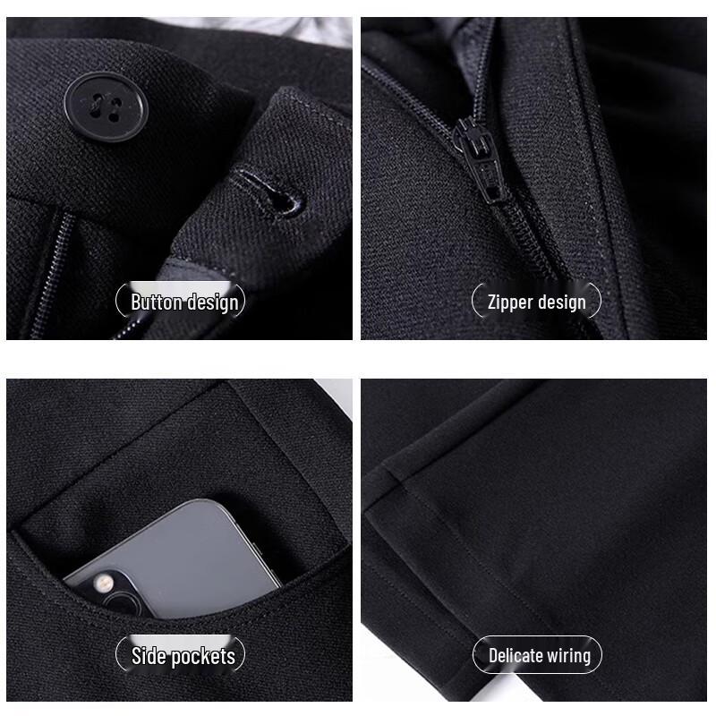 Women's High-Waist Micro-Flared Suit Pants