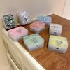 Square Bluetooth Headset Cover For Apple Airpods 4 Generation Glitter Sequins Airpods Pro Love Protective Case