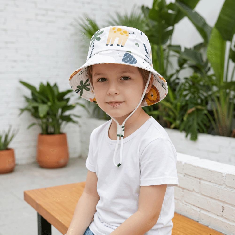 UV Protection Bucket Fisherman Hat Breathable Panama Hat Soft Baby Sun Bonnet  Outdoor Activities