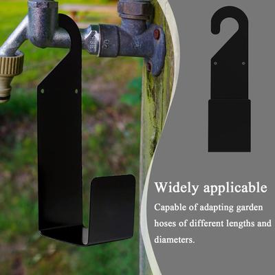 Garden Hose Holder Heavy Duty Garden Hose Hanger Gardening Parts And Supplies For Yard Deck Fence Poolside Camping RV Household