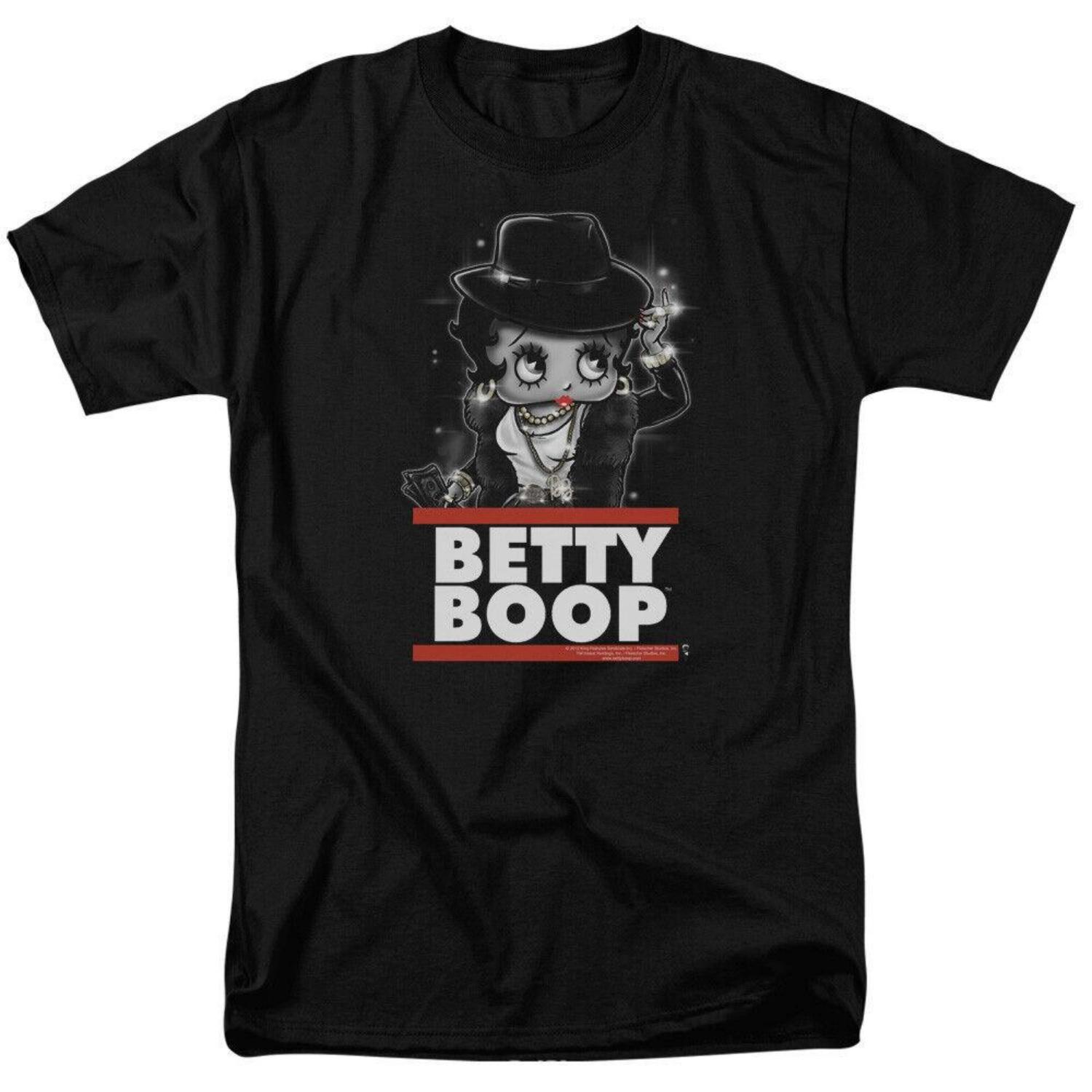 Футболка унисекс Betty Boop Bling Boop с героями мультфильмов S