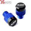 2pcs Motorcycle M10*1.25 CNC Mirror Hole Plug Screws Cover Thread Adapter Bolts For Honda CB650R CB 650R CB 650 R - 2022