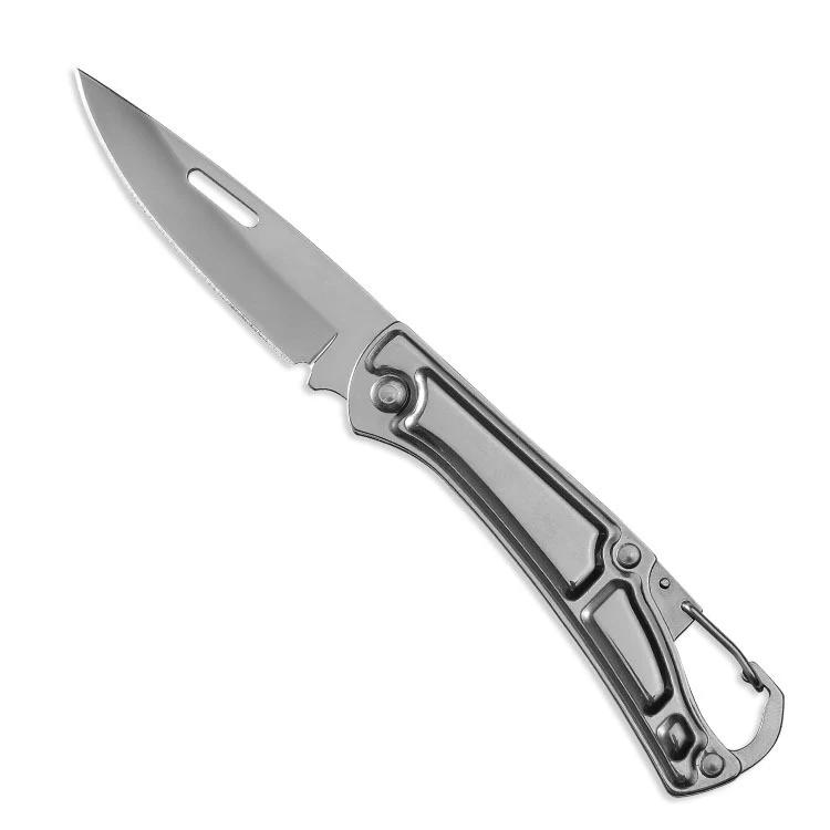 Pocket Fruit Knife, Stainless Steel Folding Outdoor Knife with Non-slip Handle for Kitchen Accessories