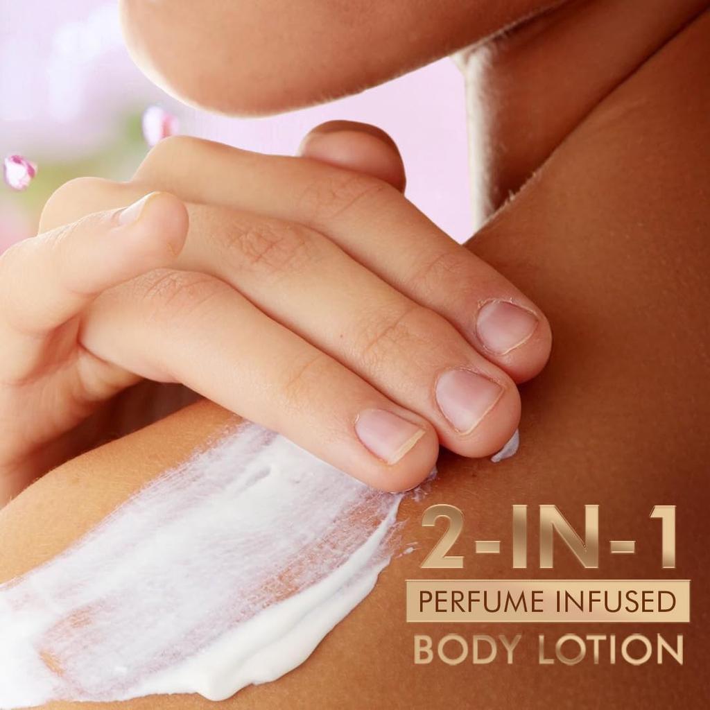 MCaffeine Sweet Escape Loção Corporal de Inverno, Niacinamida, Cacau e Manteiga de Karité, Hidratação Profunda para Pele Seca, Leve, Não Pegajosa e Diária