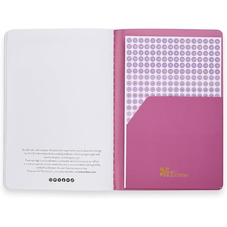 Erin Condren Year in Preview Petite Planner| Small Yearly and Monthly Goal-Setting Planner, Slim and Portable Goal Planner, Journal, and Productivity