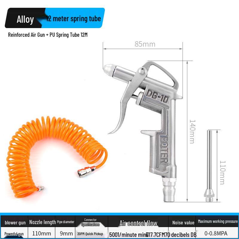 High-Pressure Air Duster Gun for Dusting and Blowing
