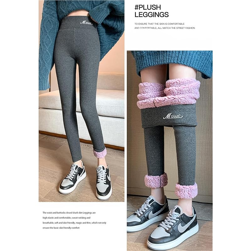 [kisetsumate] Fleece lining leggings ladies Torenka back boa inner tights beautiful legs heat leggings warm Cold protection leggings pants winter room