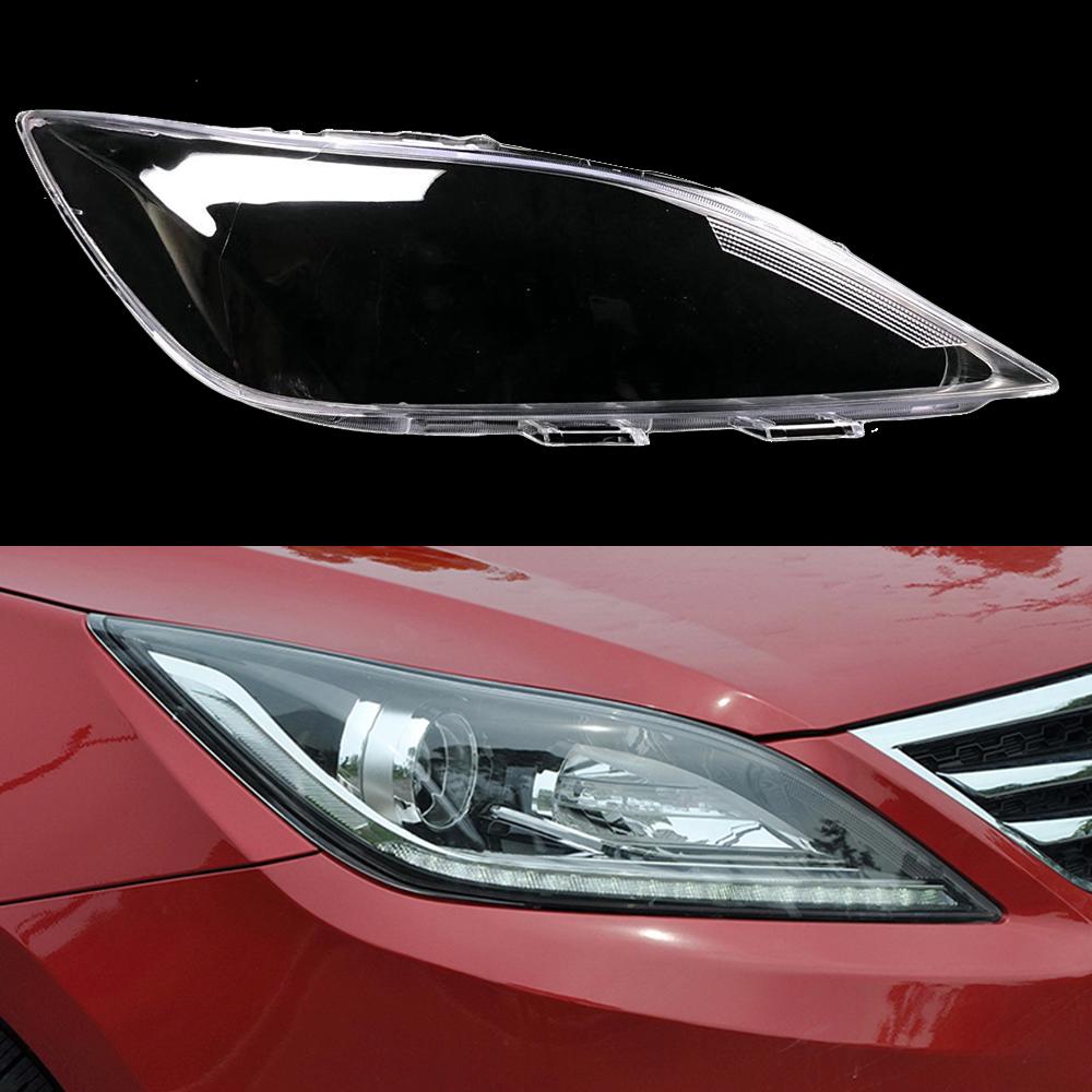 

Front Clear Headlight Headlamps Transparent Lampshades Lens Light Caps Lamp Shell Headlights Cover For ChangAn Eado 2016 Right