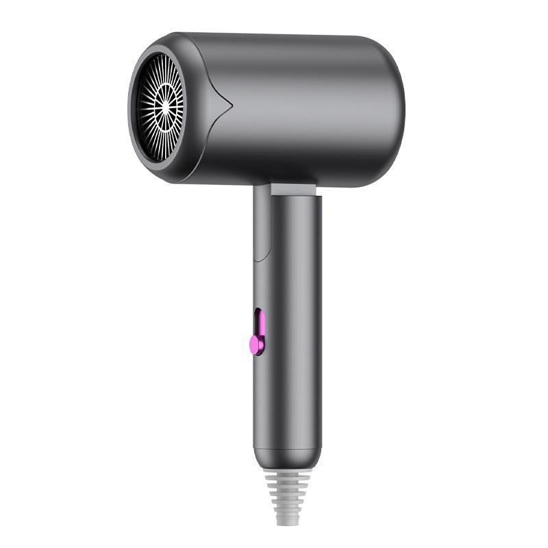 Compact Folding Quick-Dry Hair Dryer with Blue Light – T-Shaped Design for Home, Travel, and Dormitories