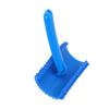 Blue Rubber Wood Grain Effect Paint Roller with Handle DIY Wall Decoration Tool