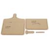 4Pcs Acrylic Template Card Bag Coin Purse DIY Leather Pattern Wallet Mold Craft Tools