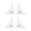 2/4Pcs Silicone Car Door Corner Cover Anti-scratch Stickers For Lexus GS IS LS500h ES260 ES300h RX350h NX260 UX260 LM LC RZ450e ADY1