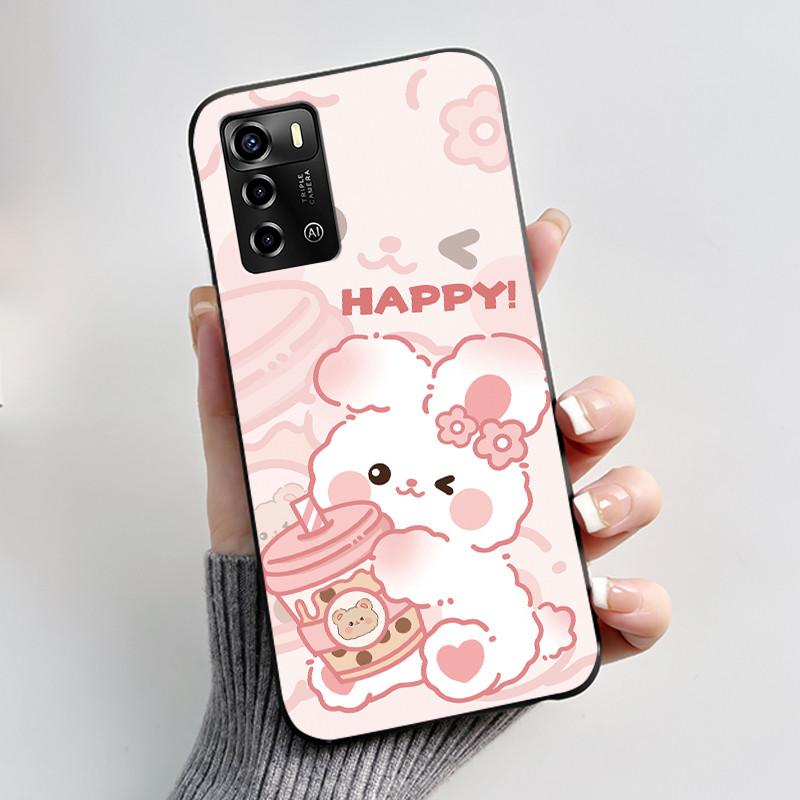 Casing For ZTE Blade V40 Vita 8045/A72 4G Case Luxury Dragon Cute Cool Boys Girls Black Matte Soft TPU Silicone Shell Back Cover