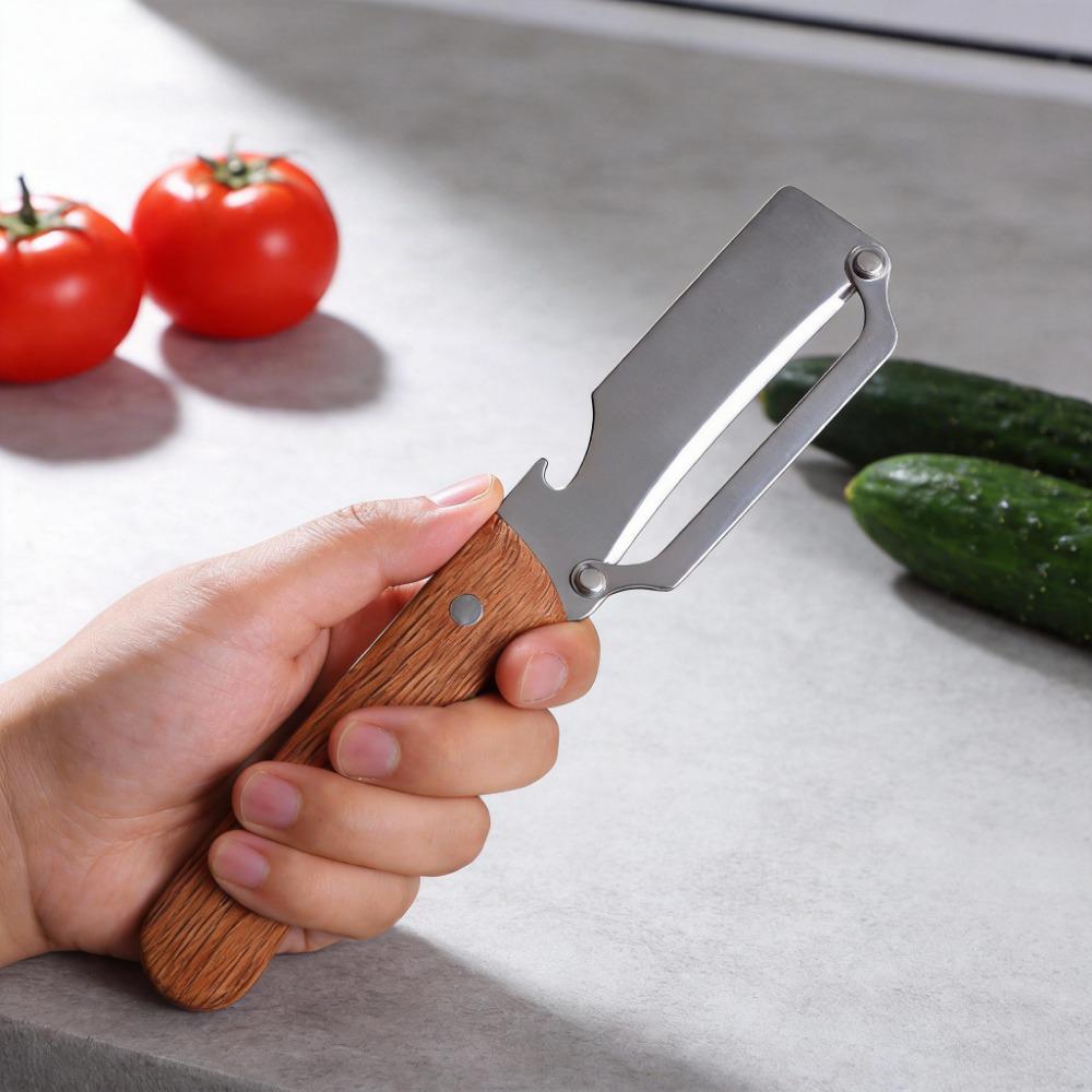 2pcs Kitchen Grater Peeler Multifunctional Vegetable And Fruit Grater Stainless Steel Blade Efficient Processing Home Kitchen Cooking