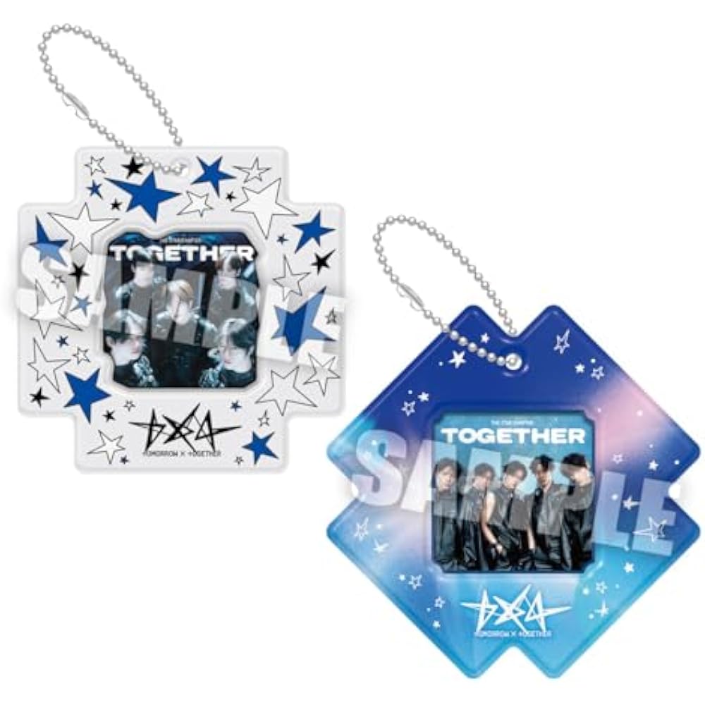 Bandai (BANDAI) TOMORROW X TOGETHER Visual Square Photo Seal with Case Chewing Gum Food Toy [Box ...
