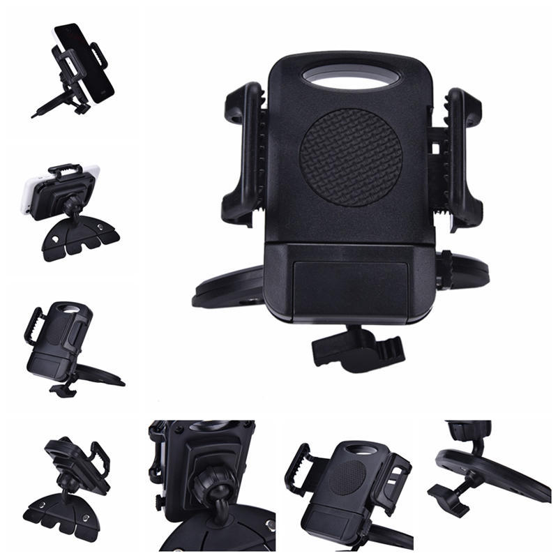 Univerzální Auto Cd Slot Držák Držák Stojanu Stojánek Pro Mobily Iphone Samsung
