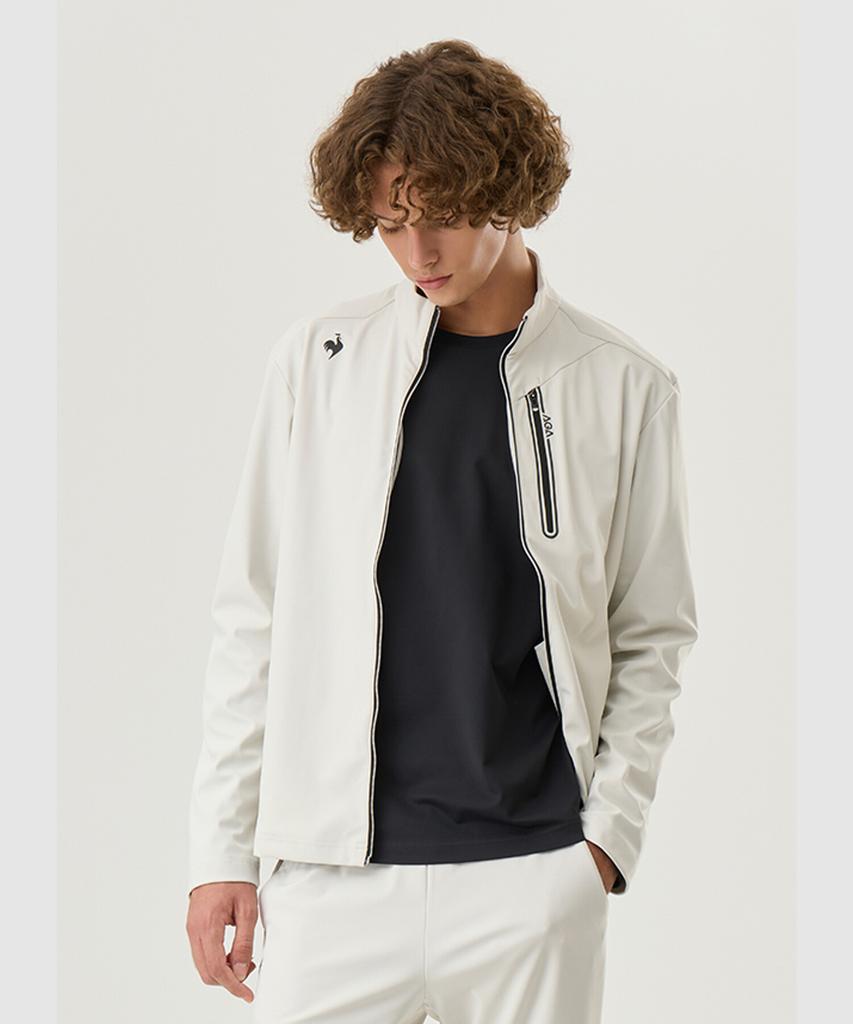 Lecoq Tricot Bonding Track Top Grey (Qp323Eft91)