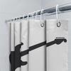 City Lights Shower Curtain Modern Bath Decor For Home Decoration Waterproof Fabric With Hook Rings Various Sizes Available (Larg