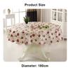 Decoration Tablecloth Table Cloth Round Waterproof