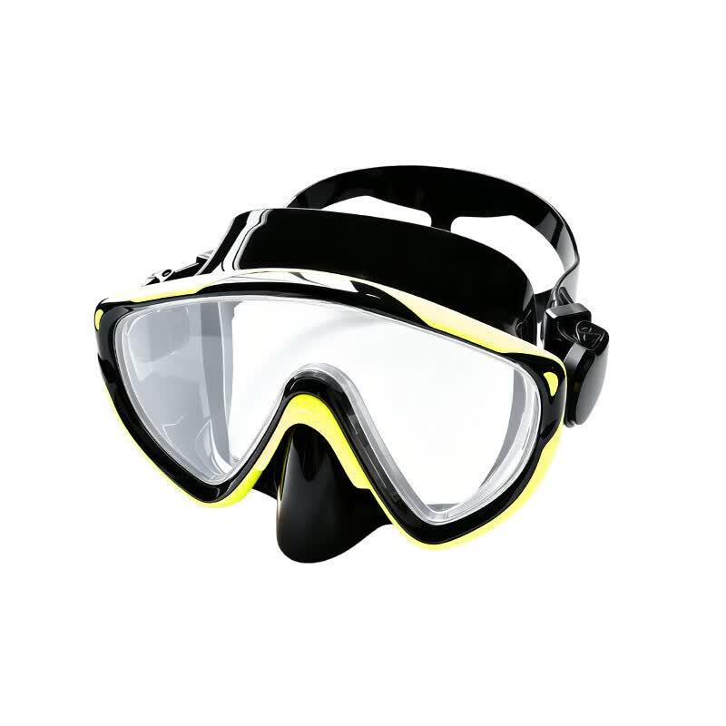 OLOEY Silicone Wide-View Snorkeling Mask