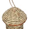 Outdoor Ecological Handmade Straw Parrot Bird Nest Creative Birdcage Ornament Supplies Garden Decoration Birdhouse Pastoral Styl