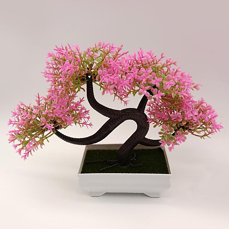 1PC Artificial Plants Accessories Decoration Pot Flowers Plastic Simulation Casual Fashion One Size