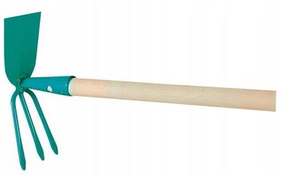 Hoe with Forks 113-118cm Carbon Steel + Ash Handle