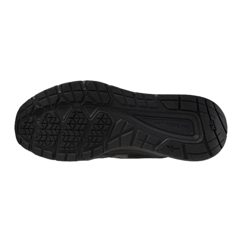 [Mizuno] [Amazon.co.jp Exclusive] WAVE FRD WP Waterproof Platform Wide Sneakers, Black x Black, 23.5 cm (3E)