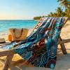 Australian Aboriginal Style Beach Towel Soft Durable Quick-Dry Comfortable Lightweight