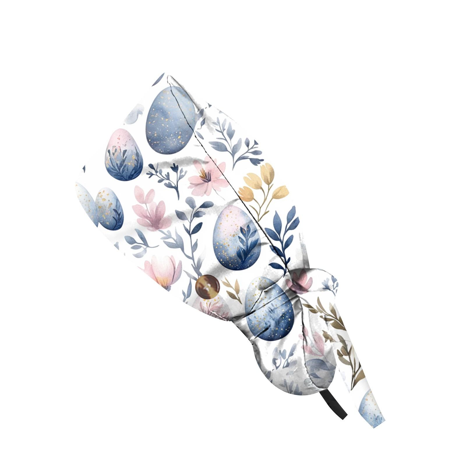 

Модная рабочая кепка с пасхальным принтом, повседневная женская кепка с хвостиком, кепка с мытьем, кепка Baotou One Size