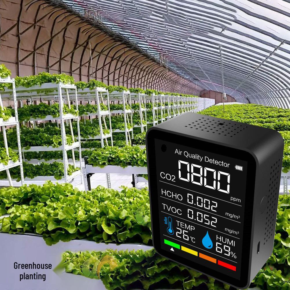 CO2 & TVOC Air Quality Monitor with Thermohygrometer