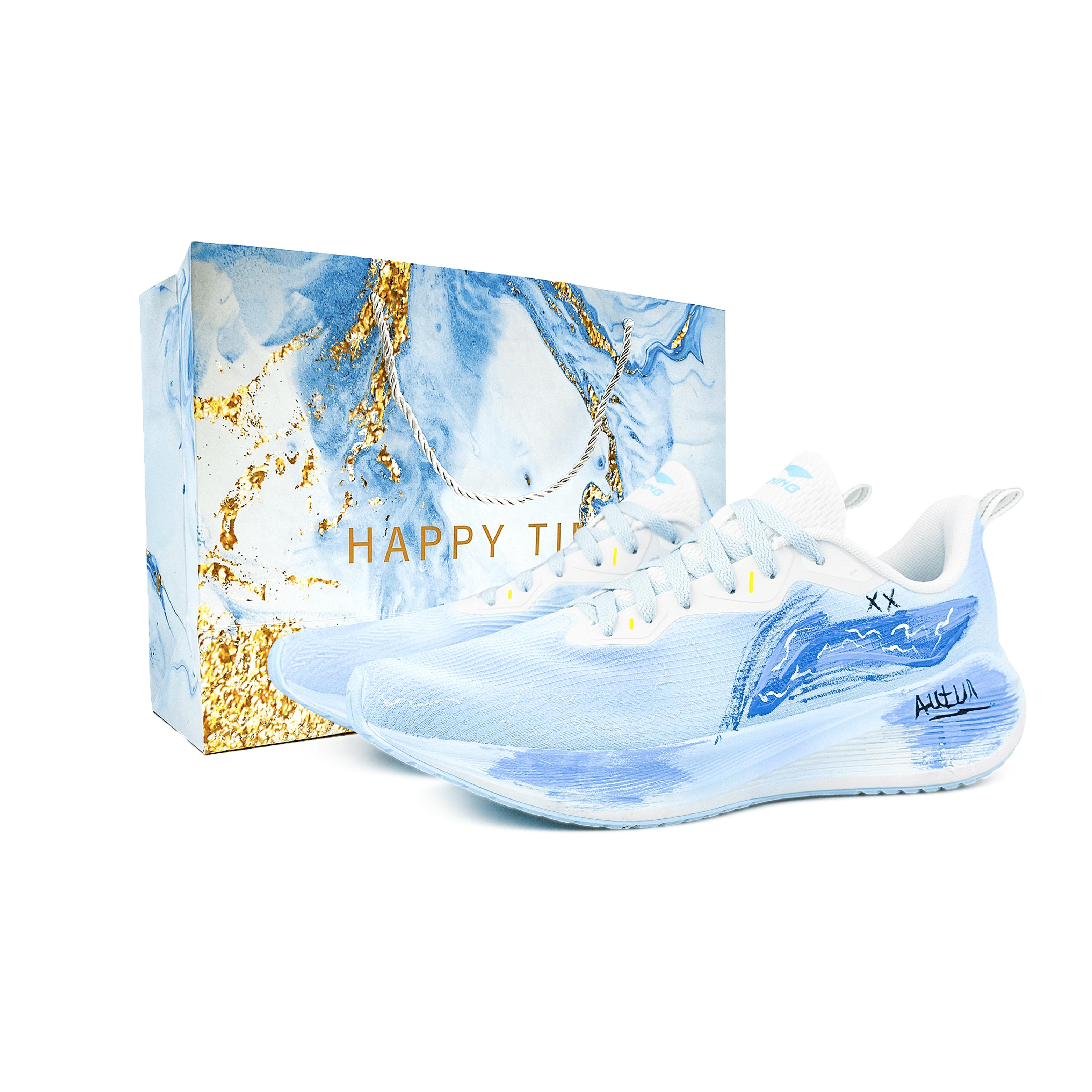 Li Ning Wuyue Textile Cushioning Abrasion Resistant Lightweight Breathable Slip Resistant ARST003-1(Team1556-) 45