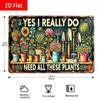 Metal Wall Art Sign Decorative Iron Hanging Plaque 20x30cm