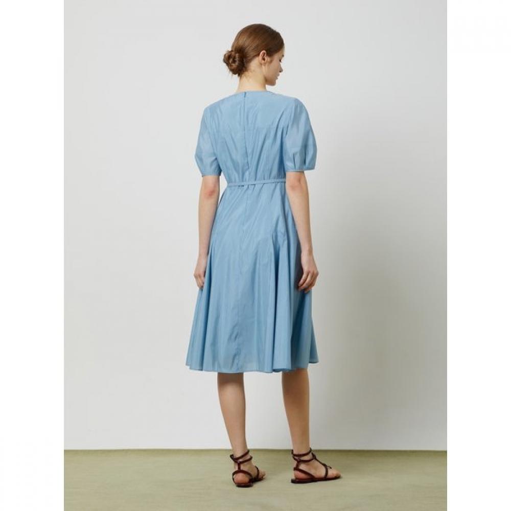 Cc Collect. Volume Sleeve Square Neck Dress C252mse138