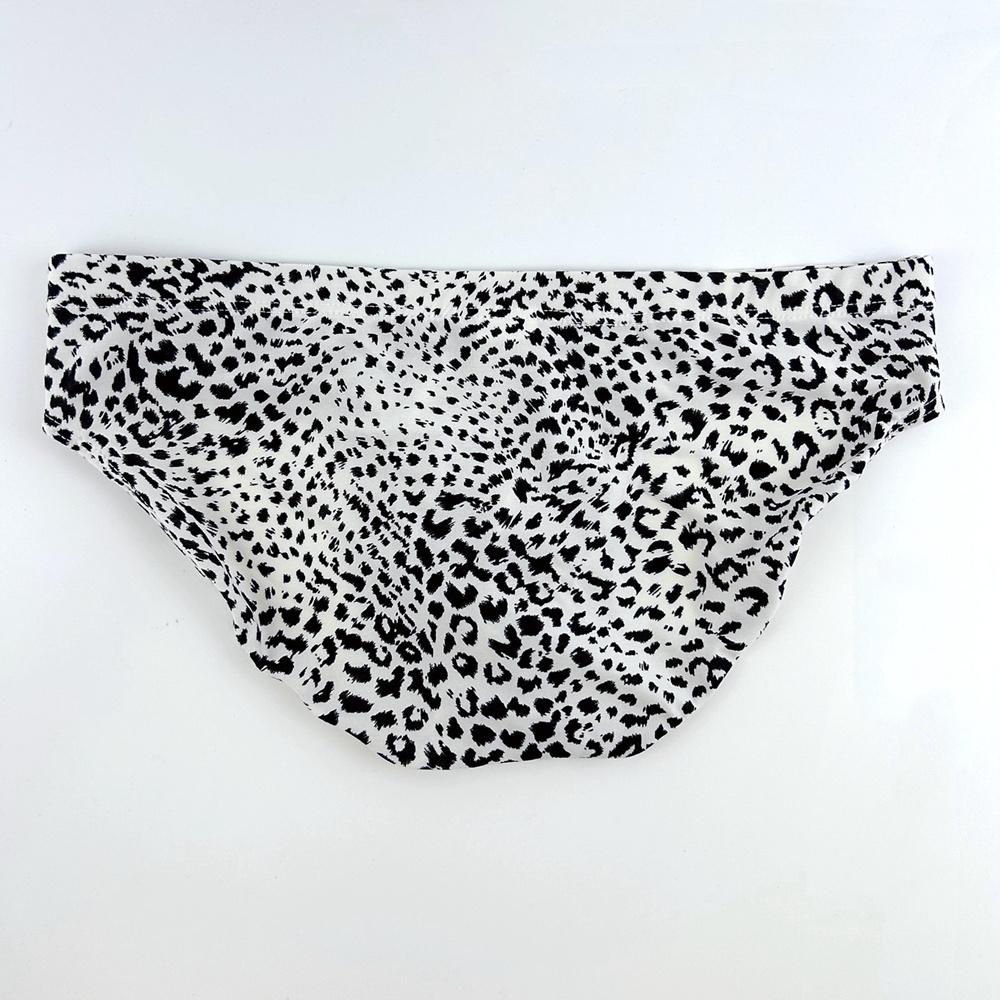 Briefs JOCKMAIL Leopard Print Sexy Low Rise Men's Underwear