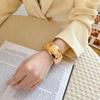 Advanced Style Bracelet, European Beauty Niche Smooth Surface Bracelet, Open Mouth Bracelet