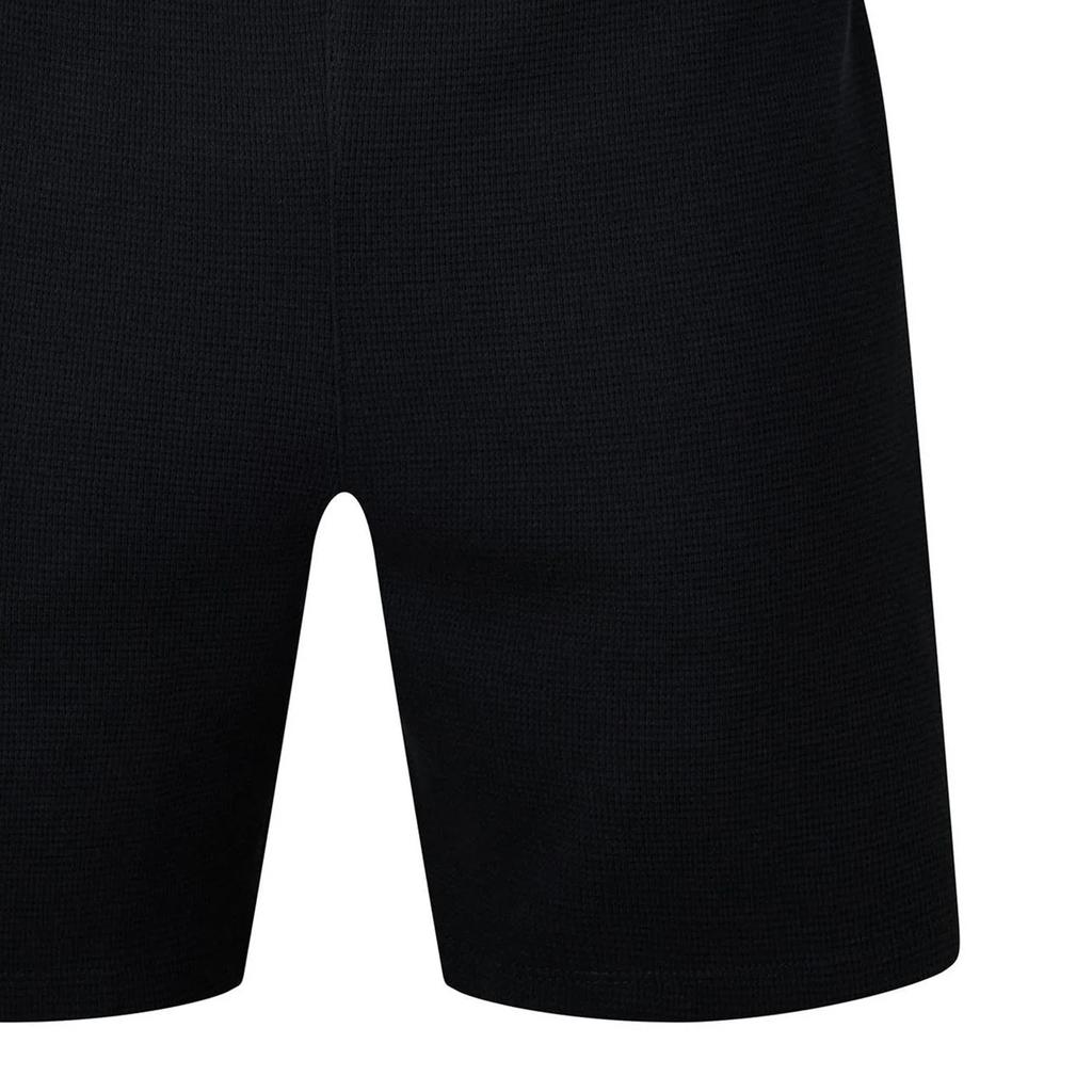 Lacoste Mens Waffle Relaxed Fit Pyjama Shorts