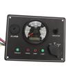 210 X 160mm Boat Tachometer Panel High Accuracy Multifunction 0‑8000 RPM Marine Tacho Gauge Instrument Panel with Alarm