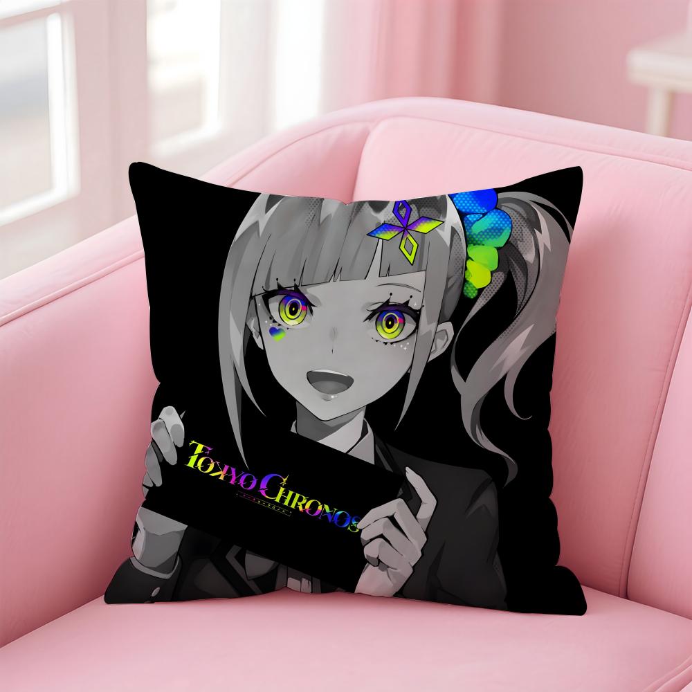 T-TOKYO C-CHRONOS Game Cushion Cover Home & Car Multi-Scene Pillow Cover - Reversible, Soft & Durable for Daily Use