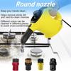 Set of 14 Microfibre Floor Cloth Cover Colour Round Brush Effective Cleaning for SC1 SC5 SC7 Steam Cleaner Floor Nozzle
